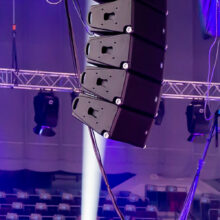 AVM-Event DryHire-Service CODA Audio Lautsprechersysteme